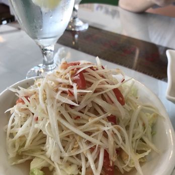 Mee Thai Restaurant - Appetizer portion of papaya salad! So good! Order it - Thai Near Me - Orlando, Florida Mee Thai Restaurant - Appetizer portion of papaya salad! So good! Order it - Thai Near Me - Orlando, Florida