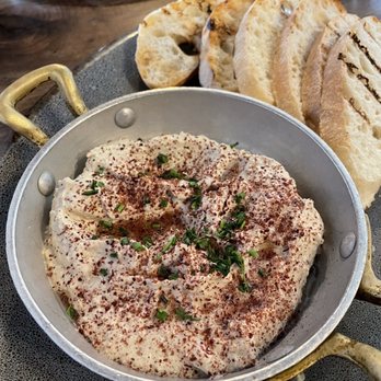 Eureka! - Grilled Eggplant & Tahini Dip - American Near Me - San Diego, California Eureka! - Grilled Eggplant & Tahini Dip - American Near Me - San Diego, California