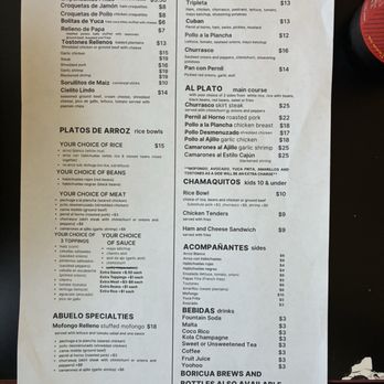 Los Abuelos NSB - Lunch menu - Puerto Rican Near Me - New Smyrna Beach, Florida Los Abuelos NSB - Lunch menu - Puerto Rican Near Me - New Smyrna Beach, Florida
