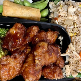 Asian Bowl - general tso's combo box - Asian Fusion Near Me - Forest Hills, New York
