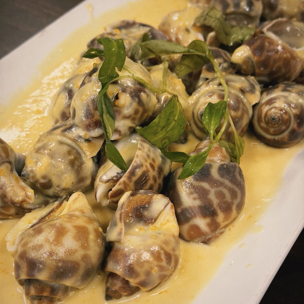 Bun & Oc Everett - Grilled Snails with salty Eggs - Vietnamese Near Me - Everett, Washington