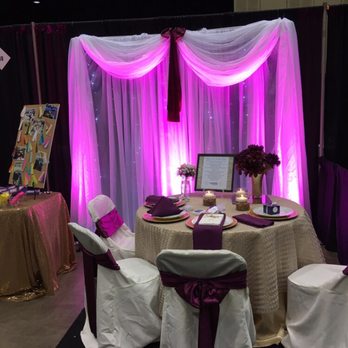 Events & Moore - This picture shows up lighting and our arch back drop. - Party & Event Planning Near Me - Lansing, Michigan