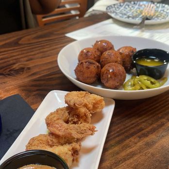 The Atlantic - Fried Shrimp and Hush Puppies - Seafood Near Me - Virginia Beach, Virginia
