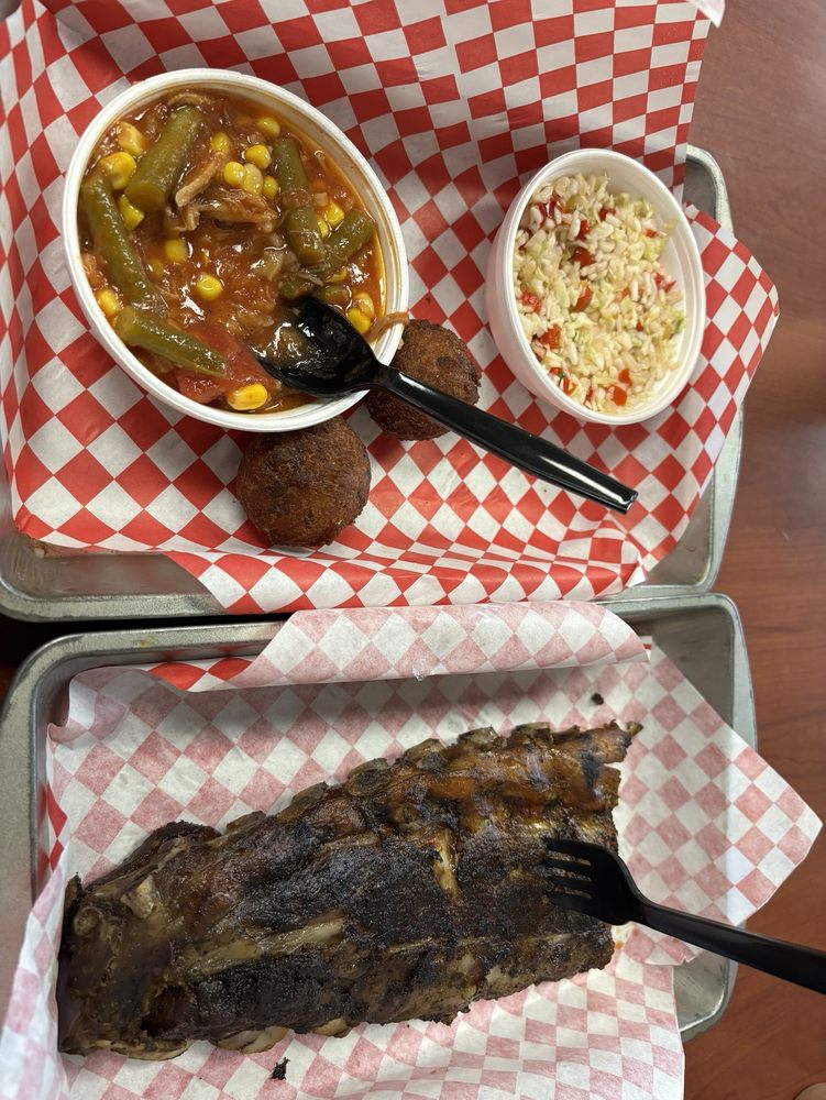 Mint Hill Rock Store BBQ Logo