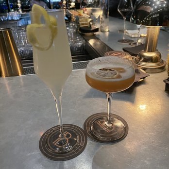 The Bygone - french 75 and Hennessy side car with a sugar tim - American Near Me - Baltimore, Maryland