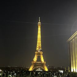 AAA Riverside Insurance and Member Services - The Effiel tower on night bus tour