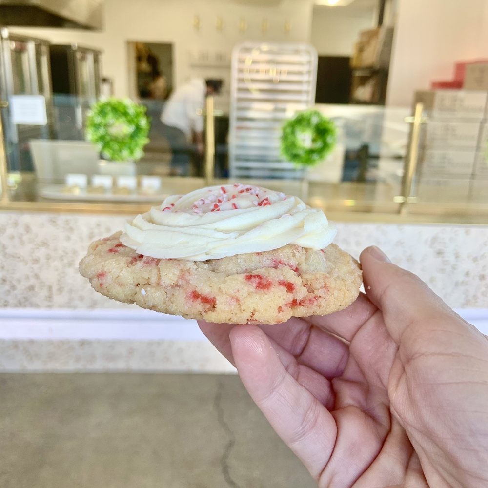 Candy cane cookie Candy cane cookie