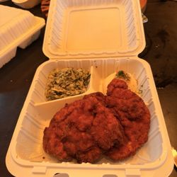 Polish Plates - Chicken cutlets dinner