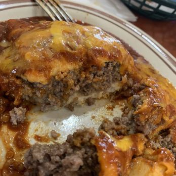Perea's New Mexican Restaurant - Beef stuffed sopapilla cross section - New Mexican Cuisine Near Me - Albuquerque, New Mexico Perea's New Mexican Restaurant - Beef stuffed sopapilla cross section - New Mexican Cuisine Near Me - Albuquerque, New Mexico