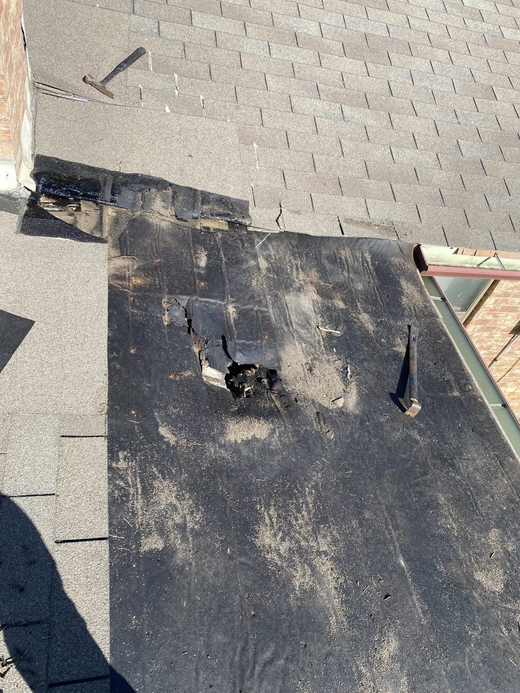 Slide of Foster roofing