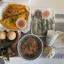 Chua Huong Dam Buddhist Center - Vegan food
