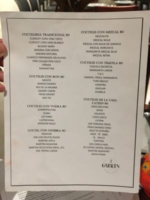 Menu photo 6 Catrín Mérida, YUC Menu photo 6 Catrín Mérida, YUC