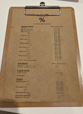 Menu photo 1 Arabica Toronto, ON Menu photo 1 Arabica Toronto, ON