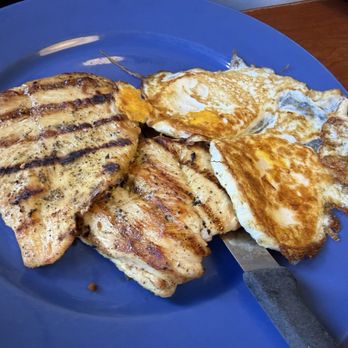 Sam's No 3 - Grilled chicken with eggs - Breakfast & Brunch Near Me - Denver, Colorado Sam's No 3 - Grilled chicken with eggs - Breakfast & Brunch Near Me - Denver, Colorado