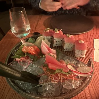 MILA Restaurant - Sushi and sashimi sampler - Mediterranean Near Me - Miami Beach, Florida MILA Restaurant - Sushi and sashimi sampler - Mediterranean Near Me - Miami Beach, Florida
