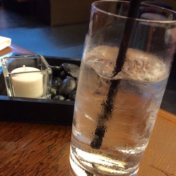 AnQi Bistro - Water Glass - Asian Fusion Near Me - Costa Mesa, California