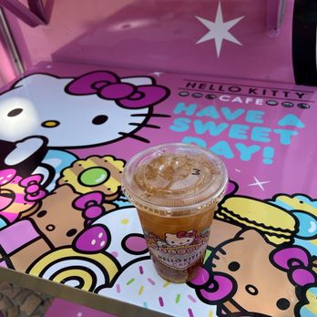 Hello Kitty Cafe - Mango Iced Tea - Themed Cafes Near Me - Las Vegas, Nevada Hello Kitty Cafe - Mango Iced Tea - Themed Cafes Near Me - Las Vegas, Nevada
