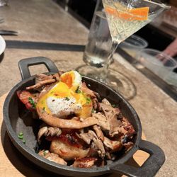 Eden - The mushroom and runny egg appetizer