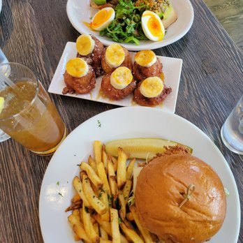 Crescent Bistro - Avocado toast, ricotta beignets, Arnold Palmer and fried chicken sandwich. - New American Near Me - Pleasant Hill, California Crescent Bistro - Avocado toast, ricotta beignets, Arnold Palmer and fried chicken sandwich. - New American Near Me - Pleasant Hill, California