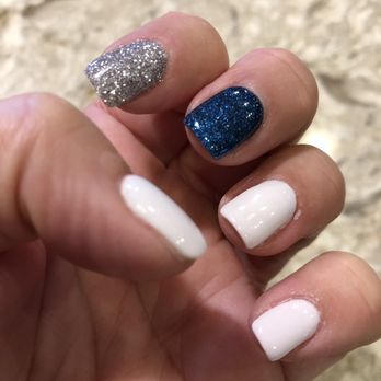 Inagar Nails Spa - Dip Powder, done this morning. White & Platinum to bring in good luck for the New Year! Thank you, Thyla! - Nail Salons Near Me - Roseville, California Inagar Nails Spa - Dip Powder, done this morning. White & Platinum to bring in good luck for the New Year! Thank you, Thyla! - Nail Salons Near Me - Roseville, California