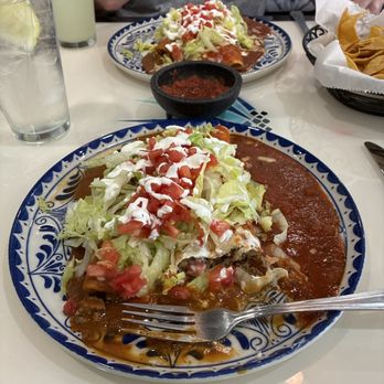 Casa Del Tequila - Beef Enchiladas! Muy buen! - Desserts Near Me - Rockledge, Florida
