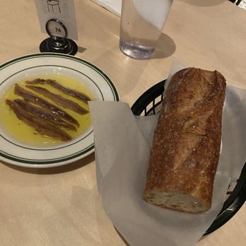 Picnic - 1/2 baguette with cultures butter and anchovies - Wine Bars Near Me - Philadelphia, Pennsylvania