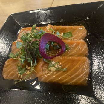 Sushi Bar Tetsuya - Salmon Truffle Crudo was A++ - Sushi Bars Near Me - Los Angeles, California