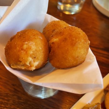 Bravas Bar de Tapas - Creamy Chicken , Ham & Gruyere Cheese Croquetas (5/5) - Spanish Near Me - Healdsburg, California Bravas Bar de Tapas - Creamy Chicken , Ham & Gruyere Cheese Croquetas (5/5) - Spanish Near Me - Healdsburg, California