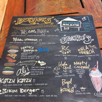 Burger Shack - Burgers Near Me - Kapalua, Hawaii