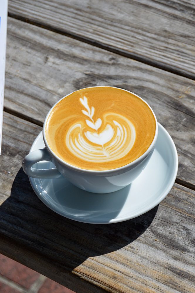 Beautiful latte art Yelp