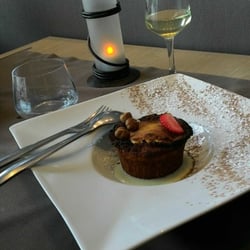 Relais Saint-Jacques - Croustillant de noisettes, coeur fondant de marrons