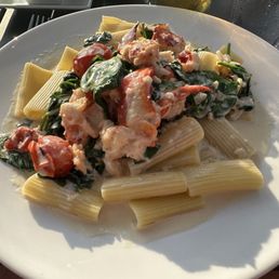 Lobster rigatoni. Delicious!