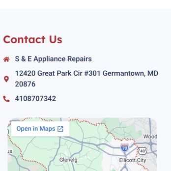 S & E Appliance Repair - Appliances & Repair Near Me