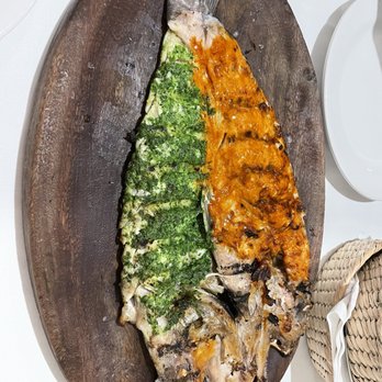 Entremar - Fresh fish with two saucey - Mexican Near Me - México, D.F., DIF Entremar - Fresh fish with two saucey - Mexican Near Me - México, D.F., DIF