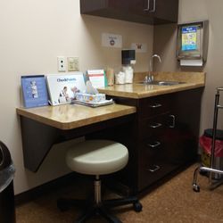 His waiting room
