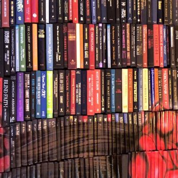 tacoria - Montclair - Book wall decor in the back room - Mexican Near Me - Montclair, New Jersey tacoria - Montclair - Book wall decor in the back room - Mexican Near Me - Montclair, New Jersey