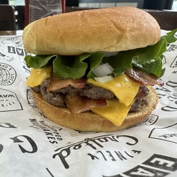 Wayback Burgers - DOUBLE BACON BURGER - Burgers Near Me - Watertown, Connecticut Wayback Burgers - DOUBLE BACON BURGER - Burgers Near Me - Watertown, Connecticut