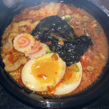 Good Chef Restaurant - Yummy Spicy Ramen (all together) - Asian Fusion Near Me - Miami, Florida