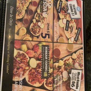 Taco Ssam - Deals Menu - Korean Near Me - Bailey's Crossroads, Virginia Taco Ssam - Deals Menu - Korean Near Me - Bailey's Crossroads, Virginia