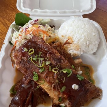 OlenaHi - BBQ short ribs - Salad Near Me - Honolulu, Hawaii