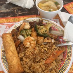 Triple delight lunch special