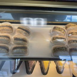 Dacquoise (they sold black sesame and pistachio flavor this day) 100% recommend this! Dacquoise (they sold black sesame and pistachio flavor this day) 100% recommend this!