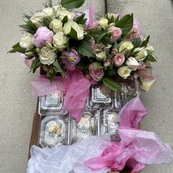 Publix Super Markets - White Eagle - Boutonnières, corsages, Bridesmaid Bouquet, Bridal Bouquet