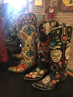 Rocketbuster Handmade Custom Boots by null