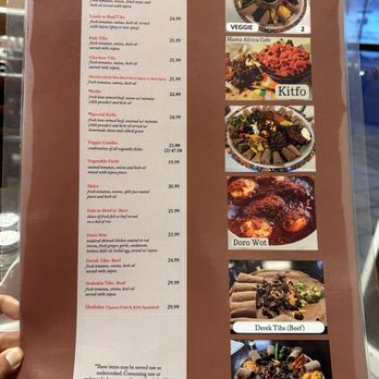 Mama Africa Cafe - Menú - Ethiopian Near Me - Denver, Colorado