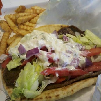 Flashback Diner - Best gyro I've ever had - Diners Near Me - Hallandale Beach, Florida