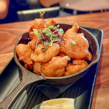 Julep Cast Iron Kitchen + Drink - Shrimp beignets - New American Near Me - Brea, California