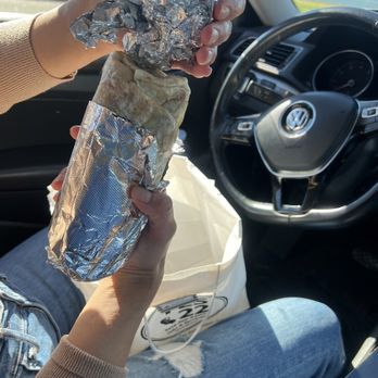 Man vs Fries - Lots of foil, made the burrito look bigger than it actually was. - Pop-Up Restaurants Near Me - Oakland, California