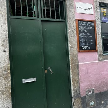 Tasca do Chico - Doorway outside - Wine Bars Near Me - Lisbon, 11