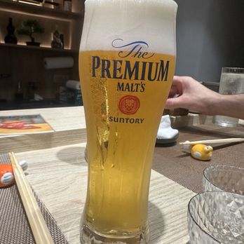 Tatsuda Omakase - Suntory beer not to be missed! - Sushi Bars Near Me - New York, New York Tatsuda Omakase - Suntory beer not to be missed! - Sushi Bars Near Me - New York, New York